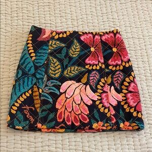 Farm Rio Quilted Skirt sz M